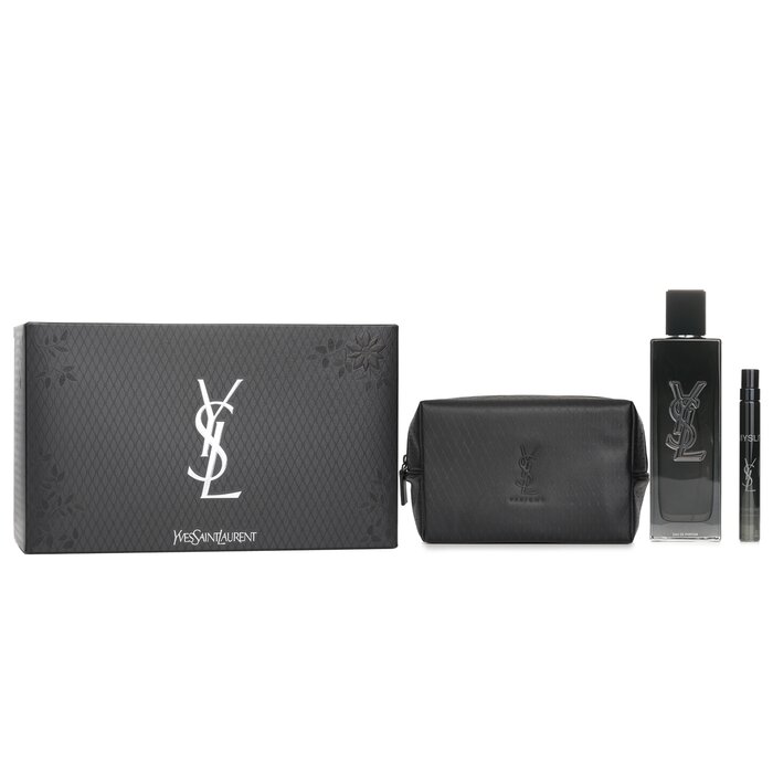 Yves Saint Laurent Myslf Est Eau De Parfum Coffet: Myslf Est Eau De Parfum Spray 100ml + Myslf Est Eau De Parfum Spray 10ml + Pouch 2pcs+1pouchProduct Thumbnail
