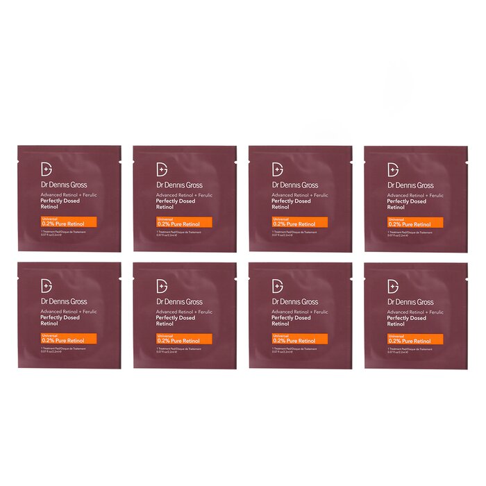 Dr Dennis Gross Advanced Retinol + Ferulic Perfectly Dosed Retinol Treatments 2.2ml x 8padsProduct Thumbnail
