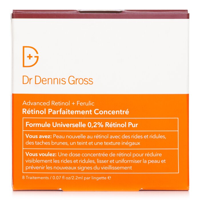 Dr Dennis Gross Advanced Retinol + Ferulic Perfectly Dosed Retinol Treatments 2.2ml x 8padsProduct Thumbnail