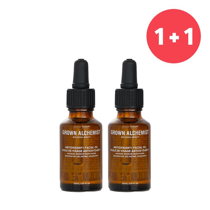 Grown Alchemist 【1+1 Set】Antioxidant + Facial Oil - Borago, Rosehip & Buckthorn 25ml/0.84ozProduct Thumbnail