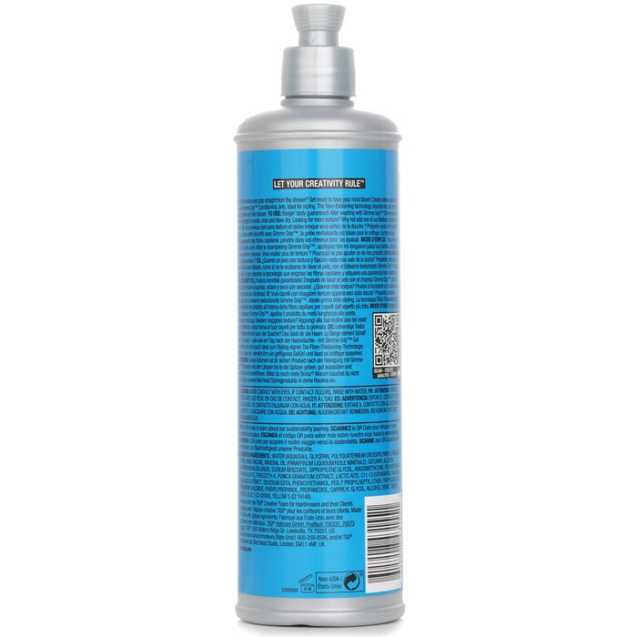 Tigi Bed Head Gimme Grip Texturizing Conditioner Jelly 400ml/13.53ozProduct Thumbnail