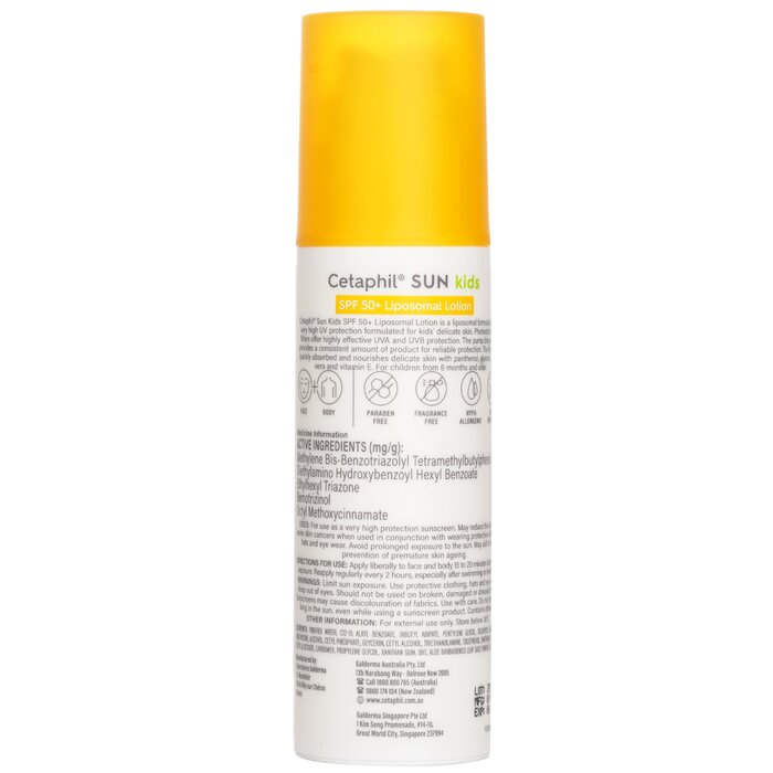 Cetaphil Sun Kids SPF 50+ Liposomal Lotion 150mlProduct Thumbnail
