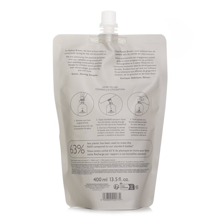 Molton Brown Heavenly Gingerlily Bath & Shower Gel Refill 400mlProduct Thumbnail