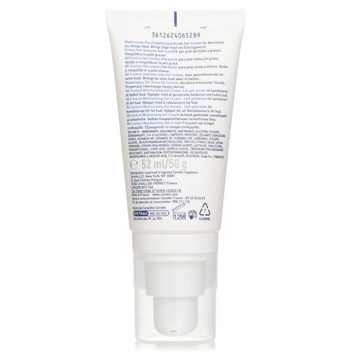 CeraVe Oil Control Gel Moisturizing Cream 52mlProduct Thumbnail