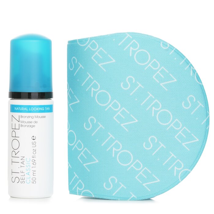 St. Tropez Self Tan Classic Mini Kit: Bronzing Mousse 50ml + Application Mitt 2pcsProduct Thumbnail