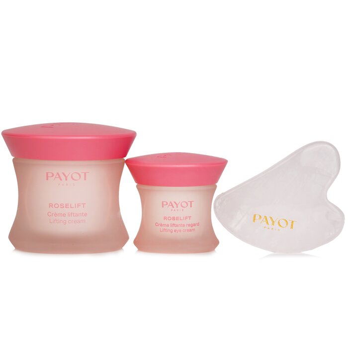 Payot Roselift Lifting Cares Ritual Set: Roselift Lifting Cream 50 ml + Lifting Eye Cream 15ml + Mini Gua Sha 1pc 3pcsProduct Thumbnail