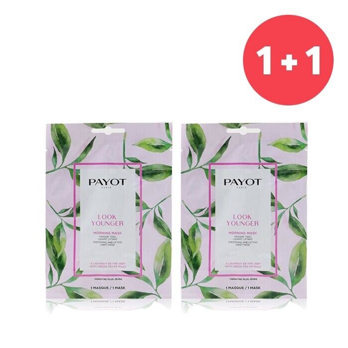 Payot 【1+1 Set】Morning Mask (Look Younger) - Smoothing & Lifting Sheet Mask 15pcsProduct Thumbnail
