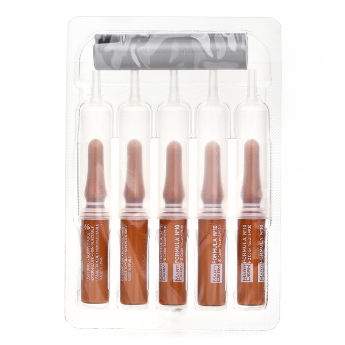 Martiderm The Originals Formula Nº10 HD Color Touch Ampoules SPF 30 5x 2mlProduct Thumbnail