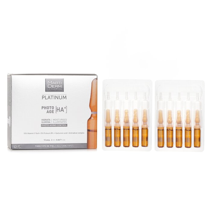 Martiderm Platinum Photo Age HA+ Ampoules 10x 2mlProduct Thumbnail