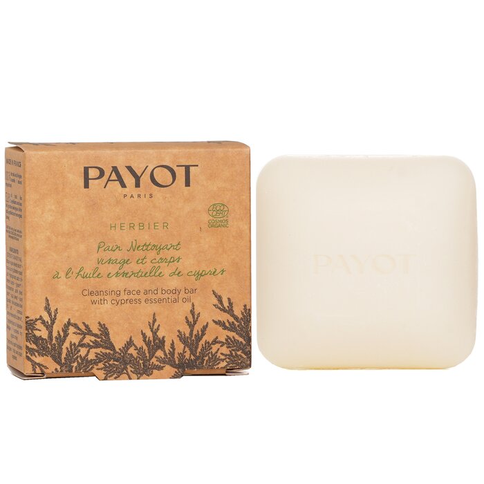 Payot Herbier Cleansing Face And Body Bar With Crypress Essential Oil (Exp. Date: 08/2025) 85g/2.9ozProduct Thumbnail