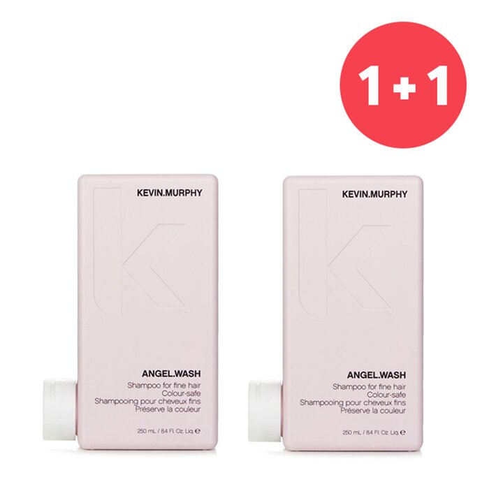 Kevin.Murphy 【1+1 Set】Angel.Wash (A Volumising Shampoo - For Fine, Dry or Coloured Hair) 250ml/8.4oz x2Product Thumbnail