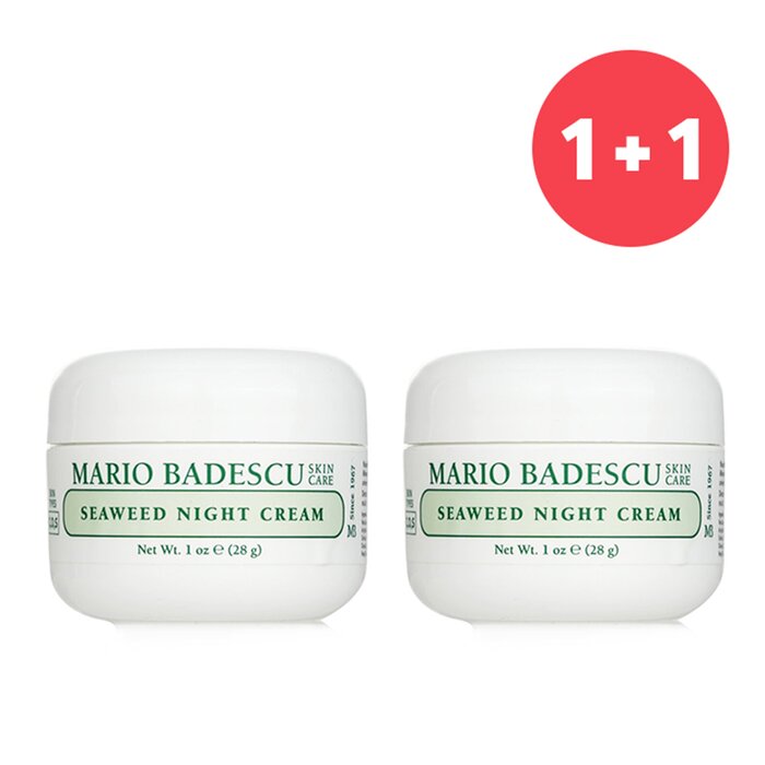 Mario Badescu 【1+1 Set】Seaweed Night Cream - For Combination/ Oily/ Sensitive Skin Types 29ml/1oz x2Product Thumbnail