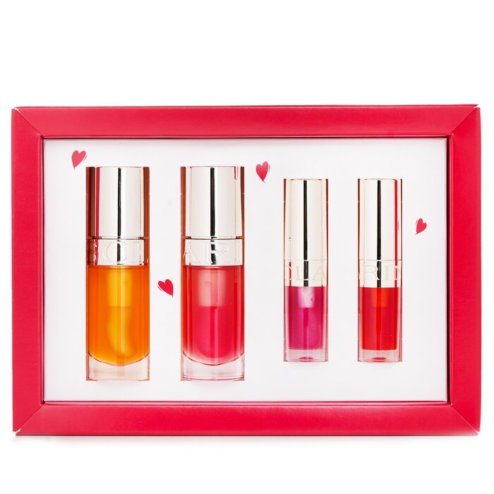 Clarins Lip Comfort Oil Coffret: Lip Oil 4pcsProduct Thumbnail