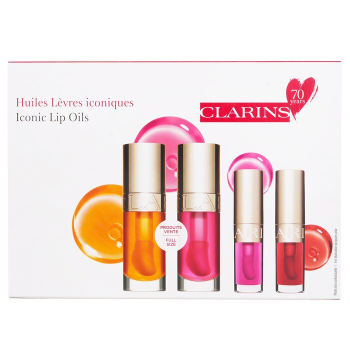 Clarins Lip Comfort Oil Coffret: Lip Oil 4pcsProduct Thumbnail