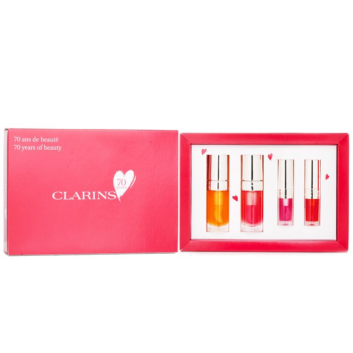 Clarins Lip Comfort Oil Coffret: Lip Oil 4pcsProduct Thumbnail