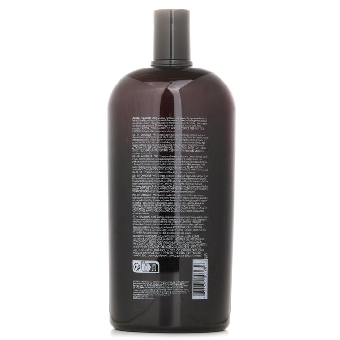 American Crew 3-in-1 Chamomile + Pine Shampoo, Conditioner And Body Wash 1000ml/33.8ozProduct Thumbnail