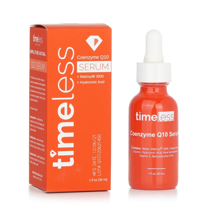 Timeless Skin Care Sérum Coenzima Q10 + Matrixyl 3000 + Ácido Hialurônico 30ml/1ozProduct Thumbnail