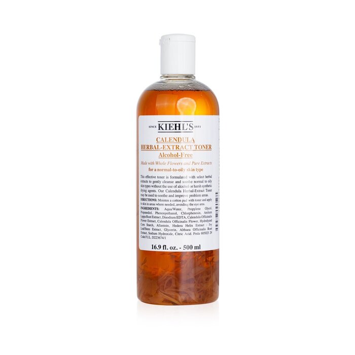 Kiehl's Calendula Herbal Extract Alcohol-Free Toner - For Normal to Oily Skin Types 500ml/16.9ozProduct Thumbnail