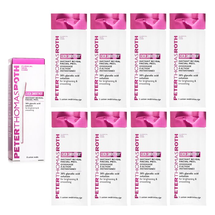 Peter Thomas Roth Even Smoother Instant Reveal Facial Peel 1box/8pcsProduct Thumbnail