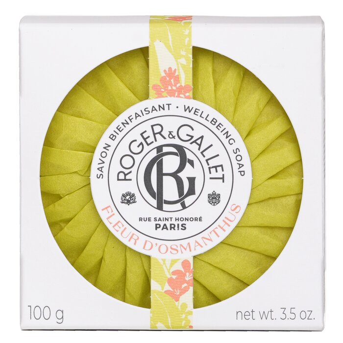 Roger & Gallet Fleur D'Osmanthus Wellbeing Soap 100gProduct Thumbnail
