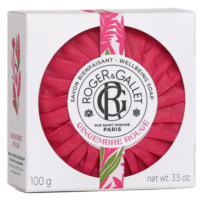 Roger & Gallet Gingembre Rouge Wellbeing Soap 100gProduct Thumbnail
