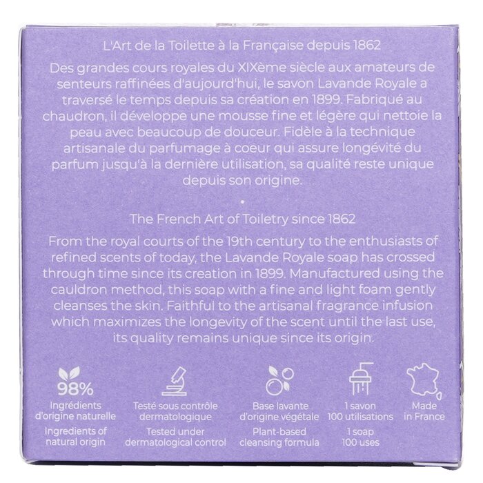 Roger & Gallet Lavande Royale Wellbeing Soap 100gProduct Thumbnail