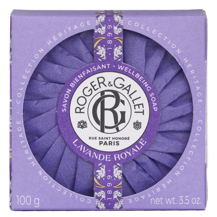 Roger & Gallet Lavande Royale Wellbeing Soap 100gProduct Thumbnail