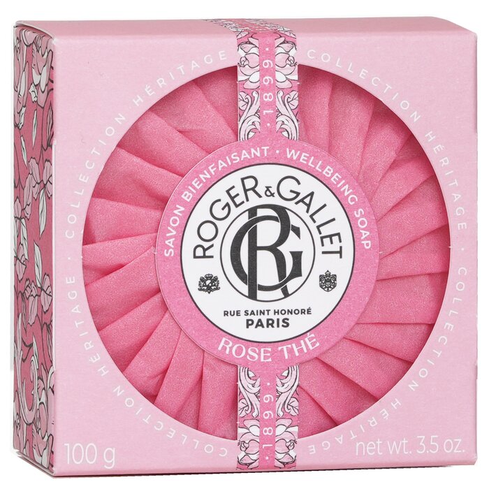 Roger & Gallet Rose The Wellbeing Soap 100gProduct Thumbnail