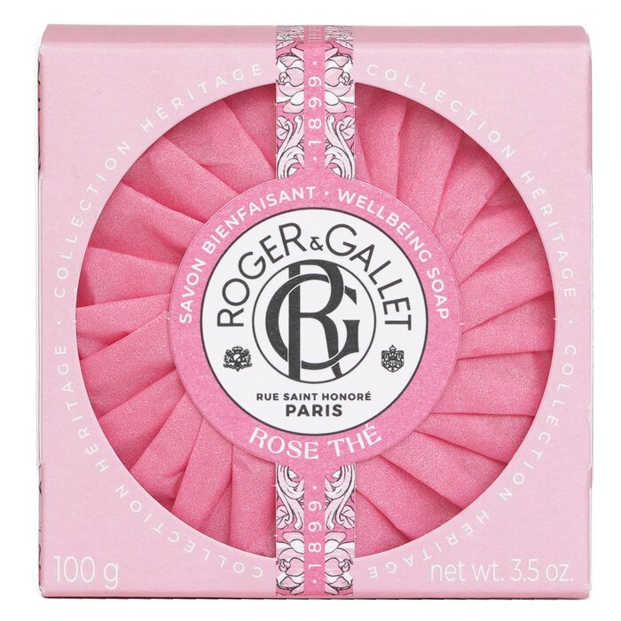 Roger & Gallet Rose The Wellbeing Soap 100gProduct Thumbnail