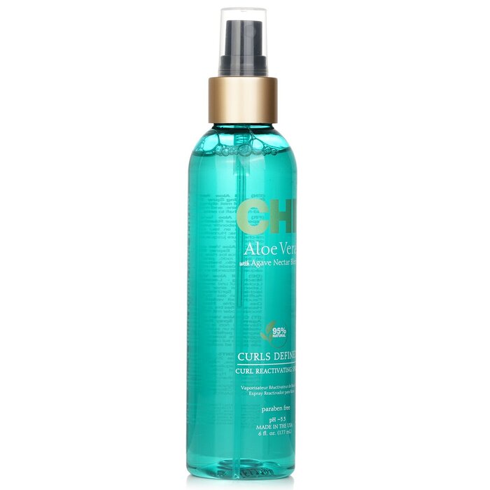 CHI Aloe Vera with Agave Nectar Curls Spray Reactivador de Rizos Definidos 177ml/6ozProduct Thumbnail
