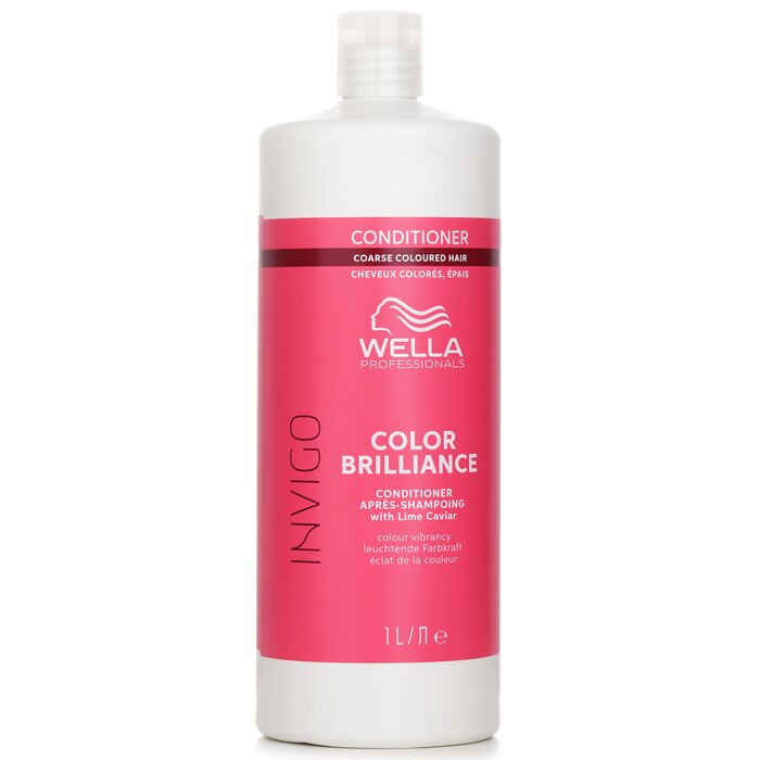 Wella Invigo Color Brilliance Conditioner With Lime Caviar Coarse Colored Hair 1000mlProduct Thumbnail