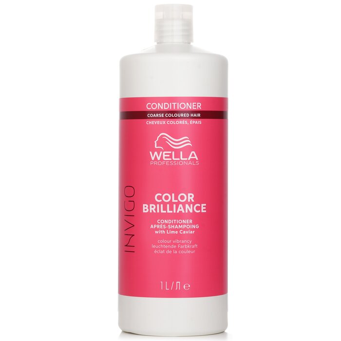 Wella Invigo Color Brilliance Conditioner With Lime Caviar Coarse Colored Hair 1000mlProduct Thumbnail