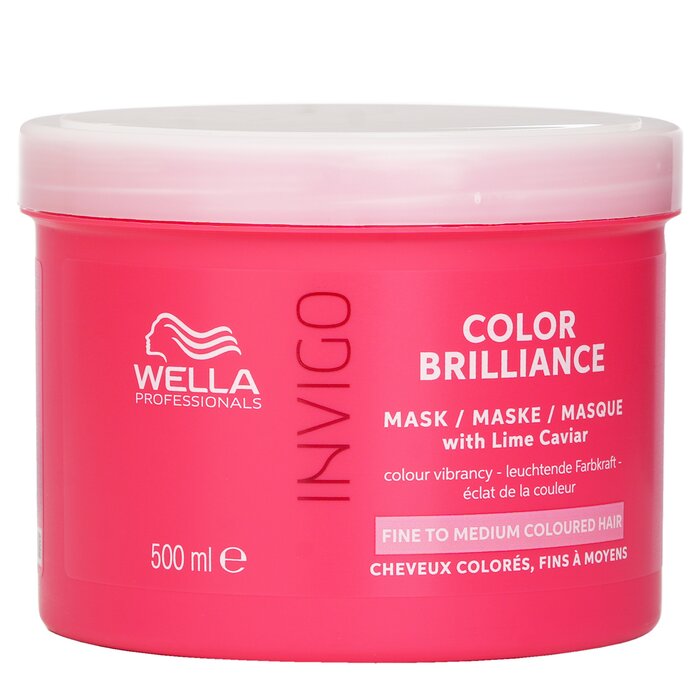 Wella Invigo Color Brilliance Mask With Lime Caviar Fine To Medium Colored Hair 500mlProduct Thumbnail
