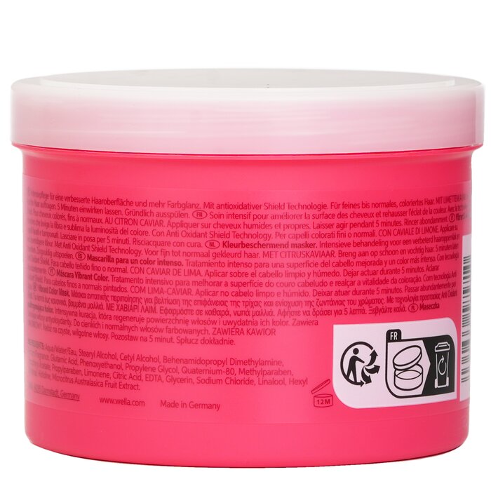 Wella Invigo Color Brilliance Mask With Lime Caviar Fine To Medium Colored Hair 500mlProduct Thumbnail