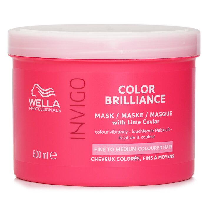 Wella Invigo Color Brilliance Mask With Lime Caviar Fine To Medium Colored Hair 500mlProduct Thumbnail