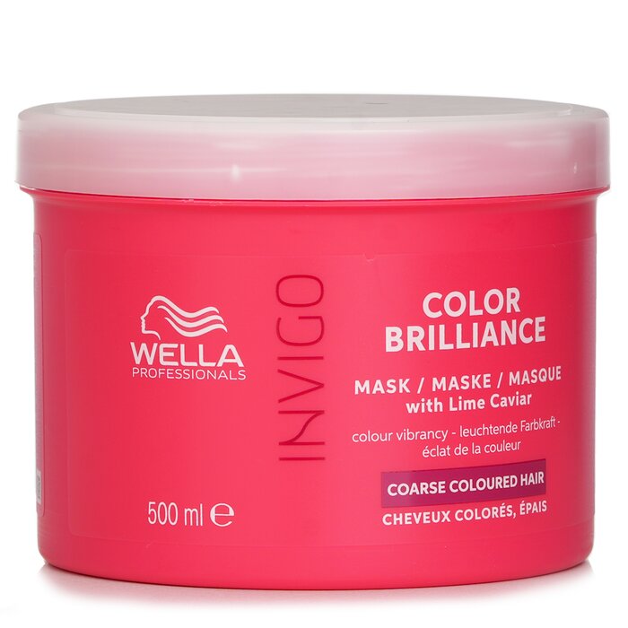 Wella Invigo Color Brilliance Mask With Lime Caviar Coarse Colored Hair 500mlProduct Thumbnail