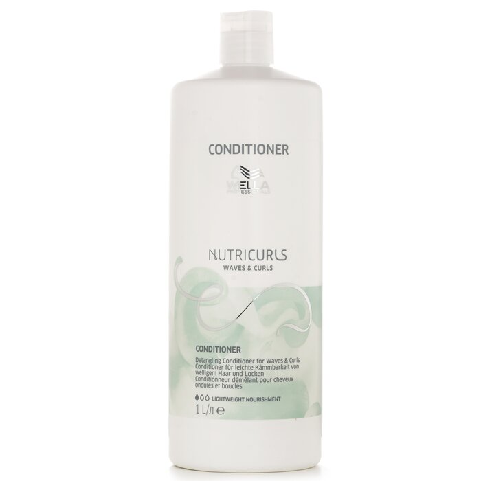 Wella Nutricurls Waves & Curls Detangling Conditioner 1000mlProduct Thumbnail