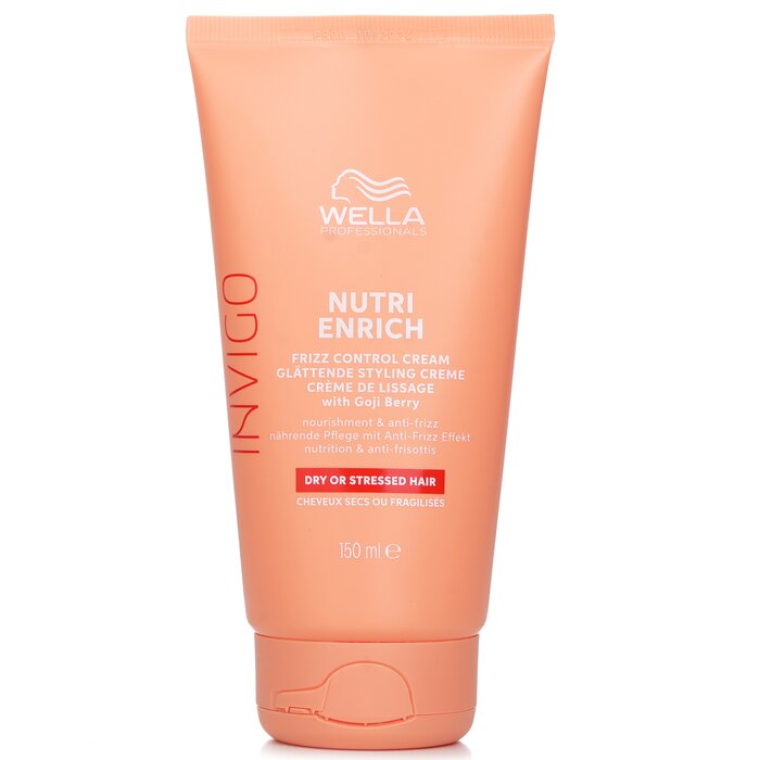 Wella Invigo Nutri Enrich Frizz Control Cream With Goji Berry Dry Or Stressed Hair 150mlProduct Thumbnail