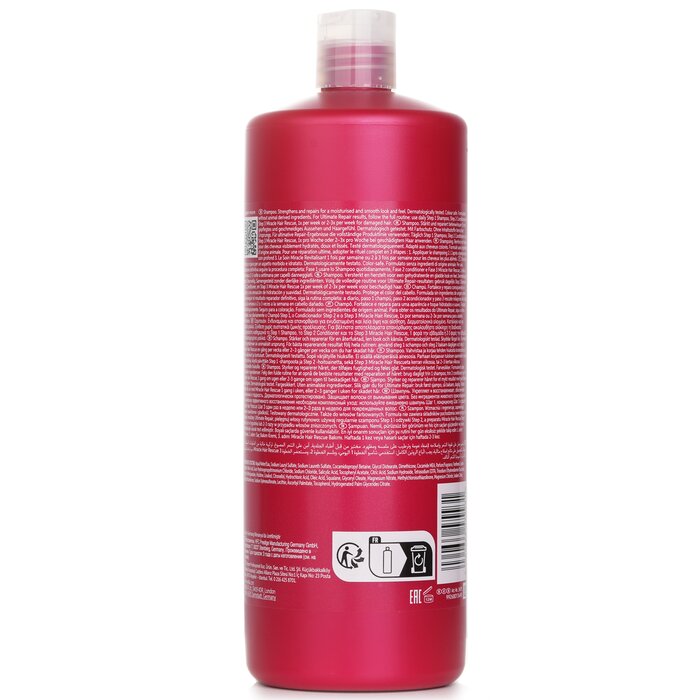 Wella Ultimate Repair Shampoo With AHA & Omega 9 1000mlProduct Thumbnail