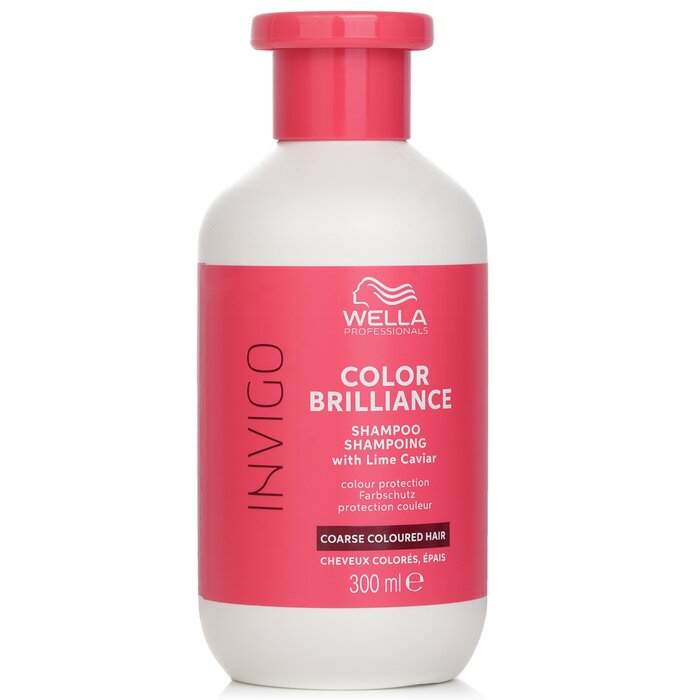 Wella Invigo Color Brilliance Shampoo With Lime Caviar Coarse Colored Hair 300mlProduct Thumbnail
