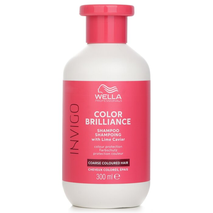 Wella Invigo Color Brilliance Shampoo With Lime Caviar Coarse Colored Hair 300mlProduct Thumbnail
