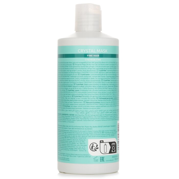 Wella Invigo Volume Boost Crystal Mask With Cotton Extract Fine Hair 500mlProduct Thumbnail