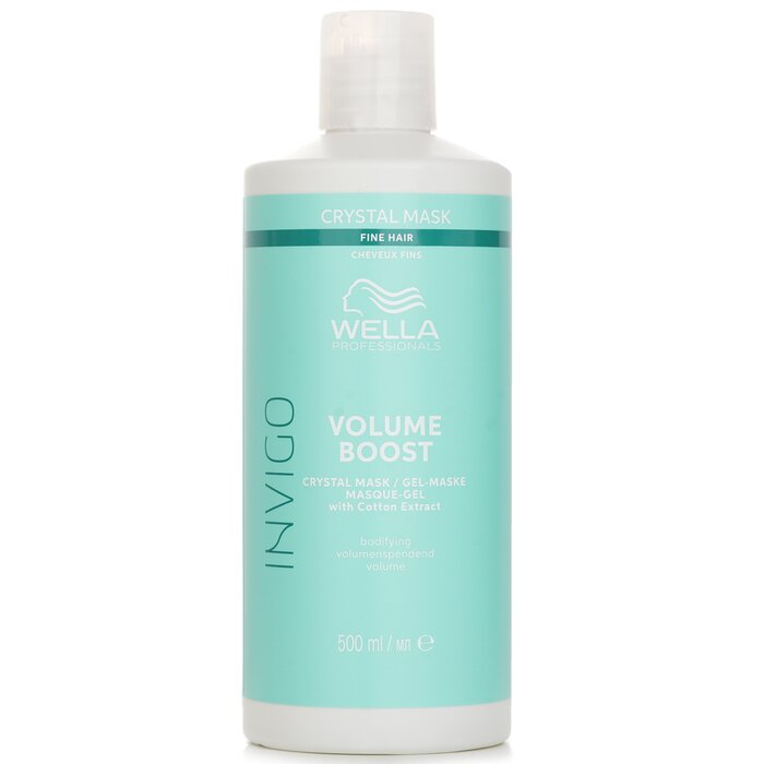 Wella Invigo Volume Boost Crystal Mask With Cotton Extract Fine Hair 500mlProduct Thumbnail