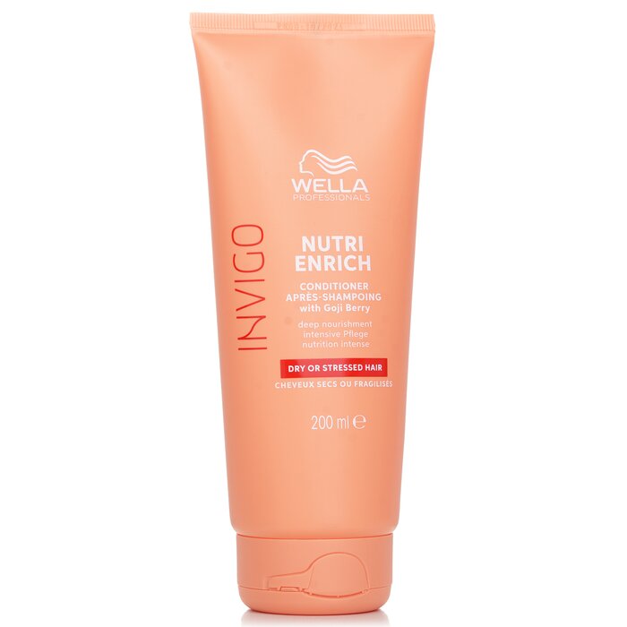 Wella Invigo Nutri Enrich Conditioner With Goji Berry Dry Or Stressed Hair 200mlProduct Thumbnail
