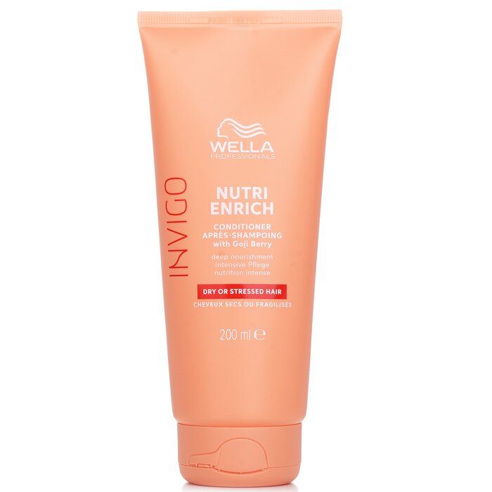 Wella Invigo Nutri Enrich Conditioner With Goji Berry Dry Or Stressed Hair 200mlProduct Thumbnail