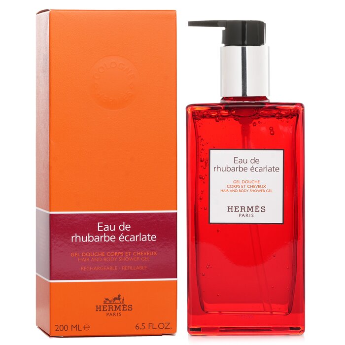 Hermes Eau De Rhubarbe Ecarlate Hair And Body Shower Gel 200mlProduct Thumbnail