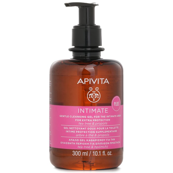 Apivita Intimate Plus Gentle Cleansing Gel For The Intimate Area For Extra Protection Tea Tree & Propolis 300mlProduct Thumbnail