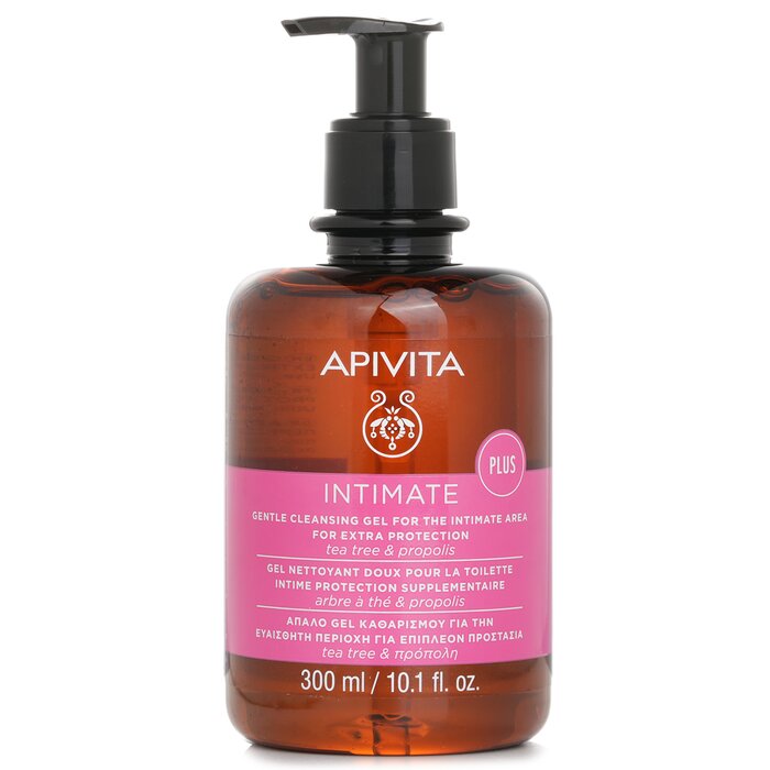 Apivita Intimate Plus Gentle Cleansing Gel For The Intimate Area For Extra Protection Tea Tree & Propolis 300mlProduct Thumbnail