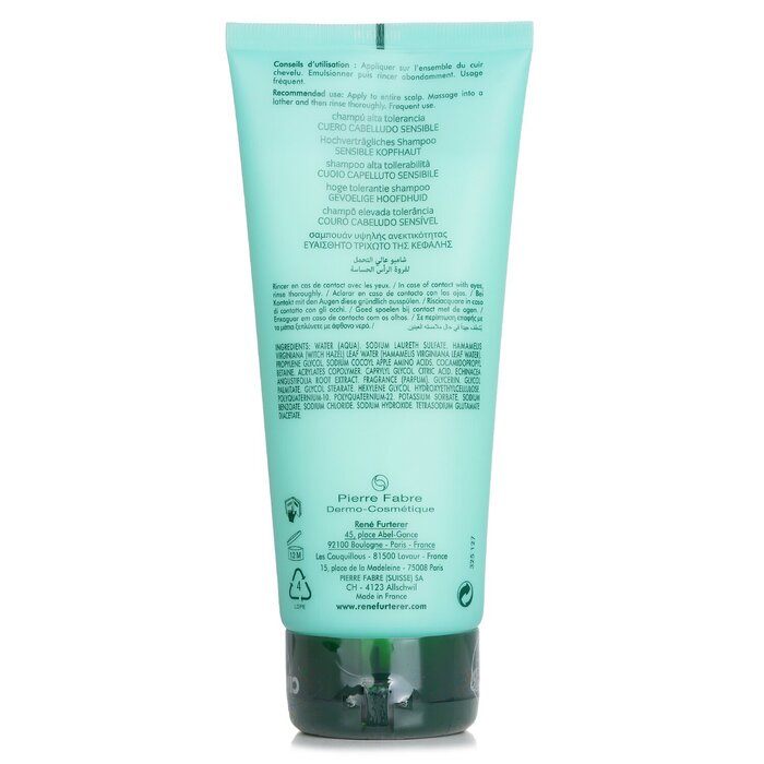 Rene Furterer Astera Sensitive Dermo-Protective Ritual High Tolerance Shampoo (Sensitive Scalp) 200ml/6.7ozProduct Thumbnail