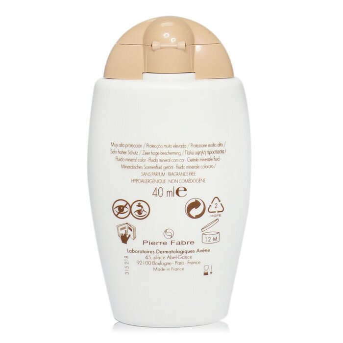 Avene Very High Protection Tinted Mineral Fluid SPF 50+ - สำหรับผิวบอบบางและแพ้ง่าย 40ml/1.3ozProduct Thumbnail